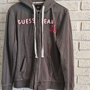 Guess Hoodie with Red and White Logo